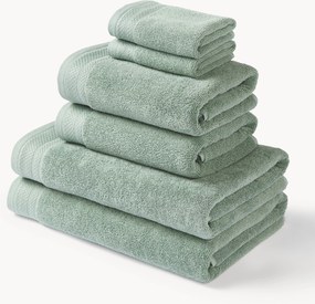 Set di asciugamani in cotone organico Premium, varie misure