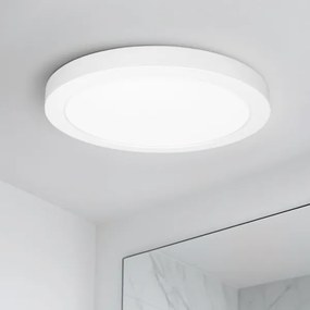Solight WD242-W - Pannello LED 2 in 1 18W/230V 3000/4000/6000K Ø 22,5 cm IP54 bianco