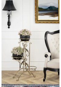 Portafiori 90x65 cm oro