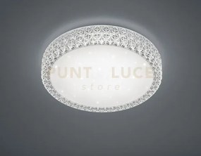 Pegasus plafoniera led 24w 500lm, 3000k dimmerabile effetto cielo ...