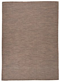 Tappeto Da Esterni A Tessitura Piatta 200x280 Cm Marrone /