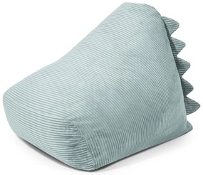 Pouf a sacco per bambini color menta con rivestimento in velluto a coste Snug 80 Dragon – SLOWDOWN