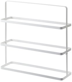 Scarpiera bianca in metallo Tower - YAMAZAKI