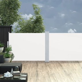 Tenda Da Sole Laterale Retrattile Crema 120x1000 Cm /