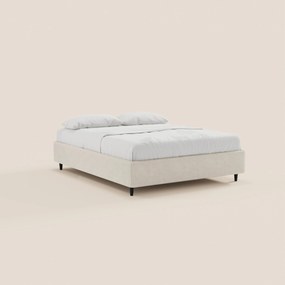 ERON letto sommier imbottito con vano contenitore in tessuto impermeabile certificato Oeko-Tex