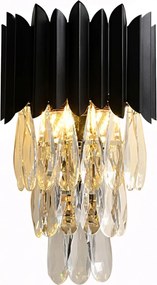 Lampada da parete APP1658-1W Black