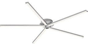 Plafoniera LED Go argento IP20