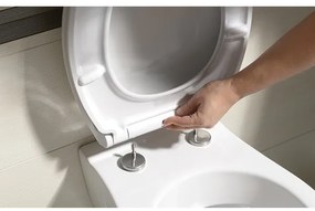 Bruckner - Sedile del water SoftClose FULDA SLIM bianco