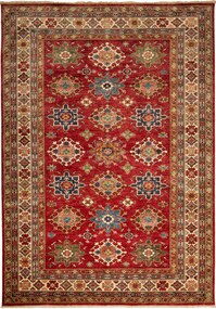 Kazak Tappeto orientale 190x260 (Pakistan) Annodato A Mano