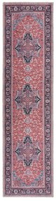 Runner lavabile bordeaux in fibra riciclata 60x230 cm Windsor - Flair Rugs