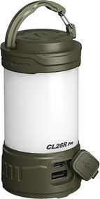 Fenix CL26RPROOLI - Lampada portatile ricaricabile a LED dimmerabile LED/USB IP66 verde