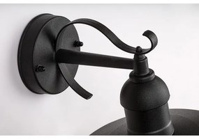 Brilagi - Lampada da parete esterna MOLDE 1xE27/60W/230V IP44 nera