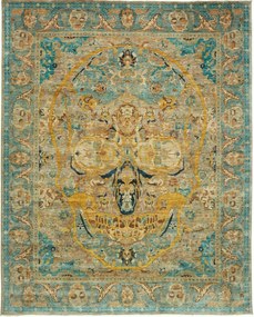 Samarkand Tappeto 250x310 Grigio (Pakistan) Annodato A Mano