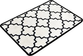 Tappetino per il bagno nero/beige 40x60 cm Kupa – Foutastic