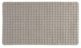 Tappeto Antiscivolo In PVC Per Doccia Mosaico Tortora 40x70 Cm
