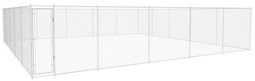 Canile Da Esterno İn Acciaio Zincato 950x950x185 Cm /