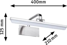 Paulmann 95572 - LED/9,5 W Lampada per quadri RENAN 230 V 40 cm cromo opaco