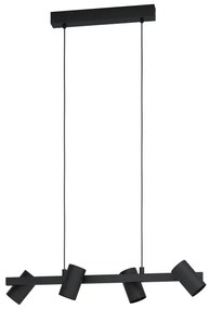 Eglo 99463 - Lampadario a sospensione con filo GATUELA 4xE14/25W/230V