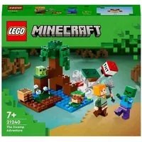 LEGO MINECRAFT AVVENTURA NELLA PALUDE CON PERSONAGGI DI ALEX E ZOMBIE