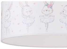 Duolla - Lampada LED da soffitto per bambini CORTINA LED/26W/230V Ø40cm 4000K