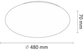 Plafoniera LED LED/45W/230V 3000K/4000K/6400K