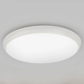 Plafoniera a LED Augustin Arcchio, Bianco / Opale, Bagno, Plastica, Moderno, Plafoniera LED