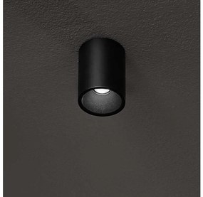 Ideal Lux - Faretto LED NITRO LED/10W/230V diametro 8 cm CRI 90 nero