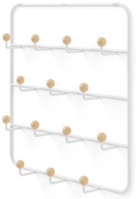 Appendiabiti in metallo bianco naturale 36 cm Estique - Umbra