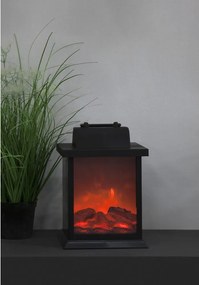 Decorazione luminosa a LED con imitazione di fiamma, larghezza 15 cm Fireplace - Star Trading