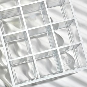 Organizzatore per cosmetici da bagno in plastica riciclata Lip Station - iDesign