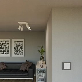 Faretto 4xGU10/30W/230V bianco