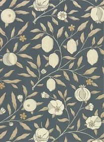 Morris & Co Carta da parati Pure Fruit - Black Ink