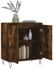 Credenza rovere fumo 60x35x70 cm in legno multistrato