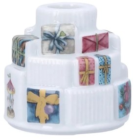 Portacandela in ceramica a tema natalizio Hammershøi Christmas Gifts – Kähler Design
