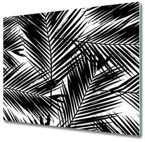 Tagliere in vetro Foglie di palma 60x52 cm