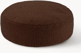 Pouf per bambini in teddy Sugar, Ø 65 cm