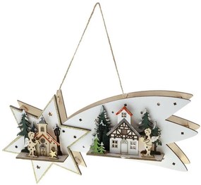 Retlux - Decorazione natalizia LED cometa LED/2xAA