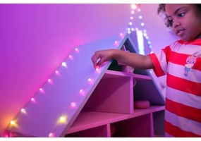 Twinkly TWKH200RGB-G - LED RGB Dimmerabile Catena natalizia 200xLED 14 m USB Wi-Fi