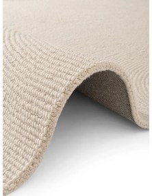 Tappeto colore naturale chiaro in lana tessuto a mano 160x230 cm Eleni Natural White – Hanse Home