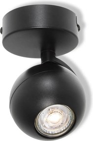 Osram - Faretto SPOT SPHERAL 1xGU10/6W/230V nero