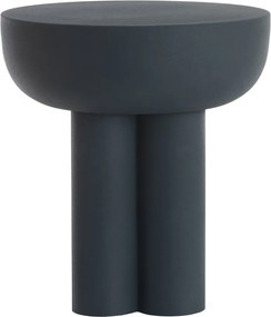 Tavolino rotondo in metallo ø 46 cm Mikola - Light &amp; Living