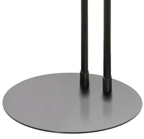 Piantana portasciugamani da appoggio in acciaio nero opaco Style
