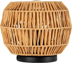 Eglo 44145 - Lampada da tavolo SHELDON 1xE27/40W/230V marrone