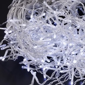 Brilagi - Catena luminosa natalizia da esterno 200xLED/8 funzioni 13m IP44 bianco freddo