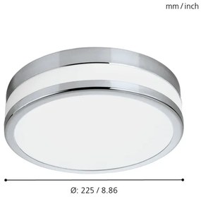 Eglo 94998 - Lampada LED da bagno LED PALERMO 1xLED/11W/230V IP44
