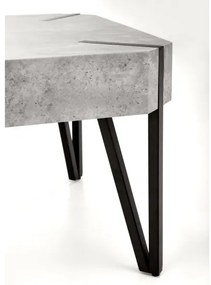 Tavolino EMILY 42x110 cm calcestruzzo