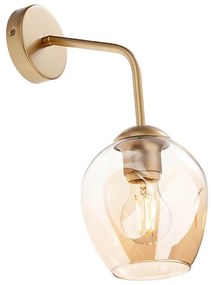 Redo 01-2617 - Applique PIERCE 1xE27/42W/230V oro/fumé