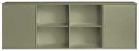 Cassettiera color kaki da appendere 176x61x42 cm Mistral – Hammel Furniture