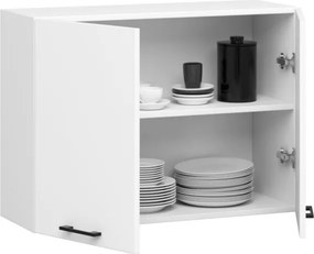 Cucina Lineare 240 Cm Moderna Componibile Bianco Opaco Emma V1