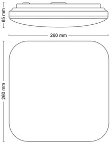 Philips - Plafoniera LED MAUVE LED/12W/230V 4000K